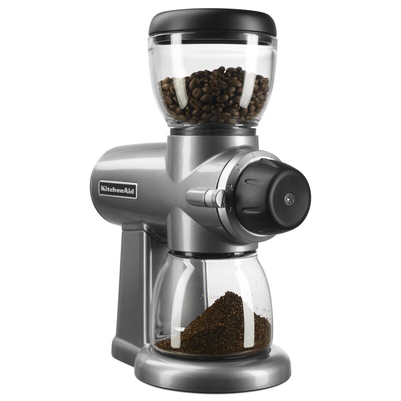 KitchenAid Electric Burr Coffee Grinder & Reviews Wayfair